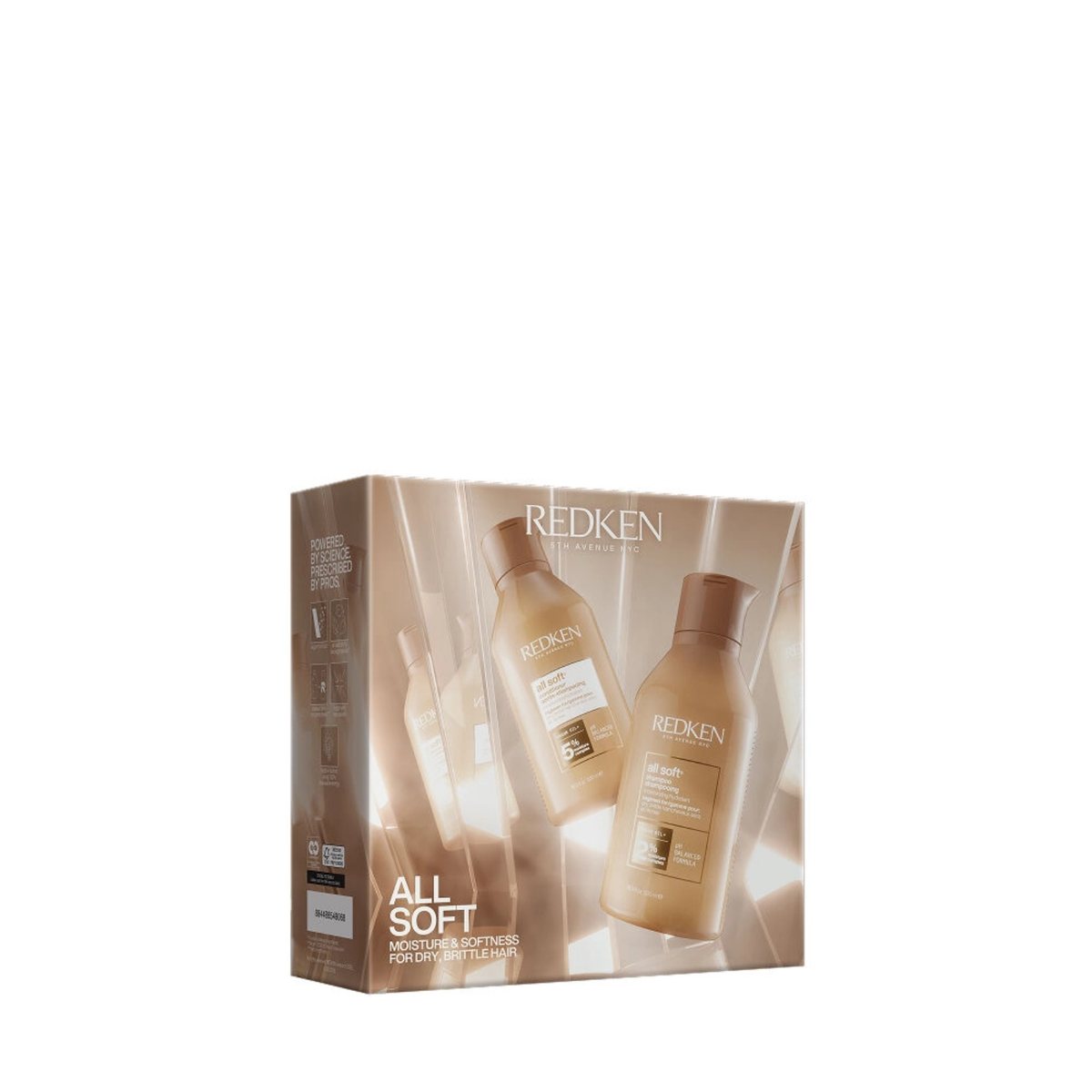 Redken All Soft Holiday Gift Set (2in1 moisturizing hair care set)