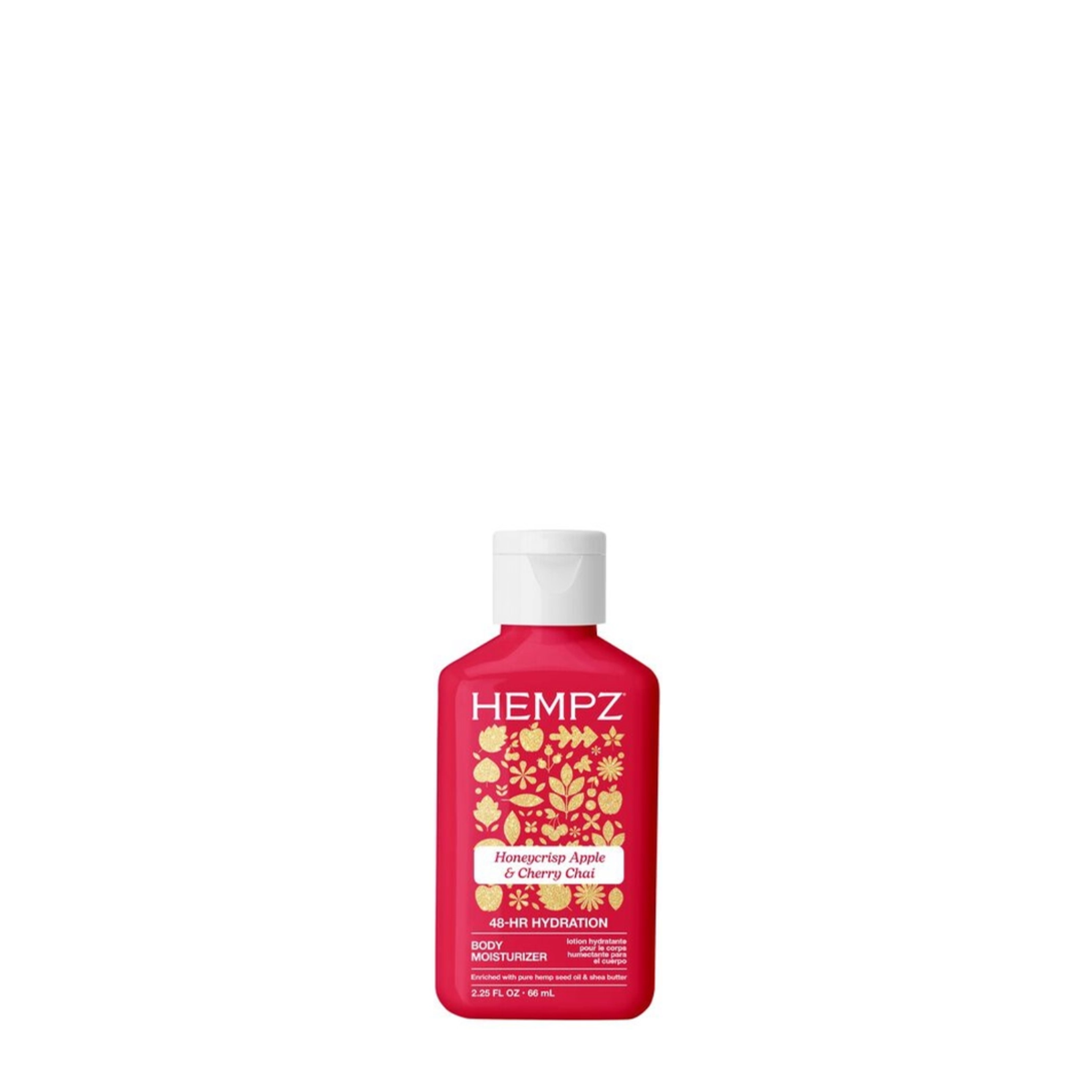Hempz Honeycrisp Apple & Cherry Chai Body Moisturizer (Hydrating spiced body lotion)