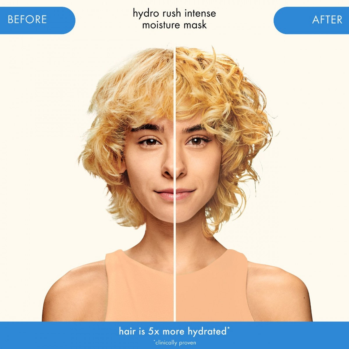 Hair mask with Hyaluronic Acid by Amika (Hydro Rush Intense Moisture Hair Mask)