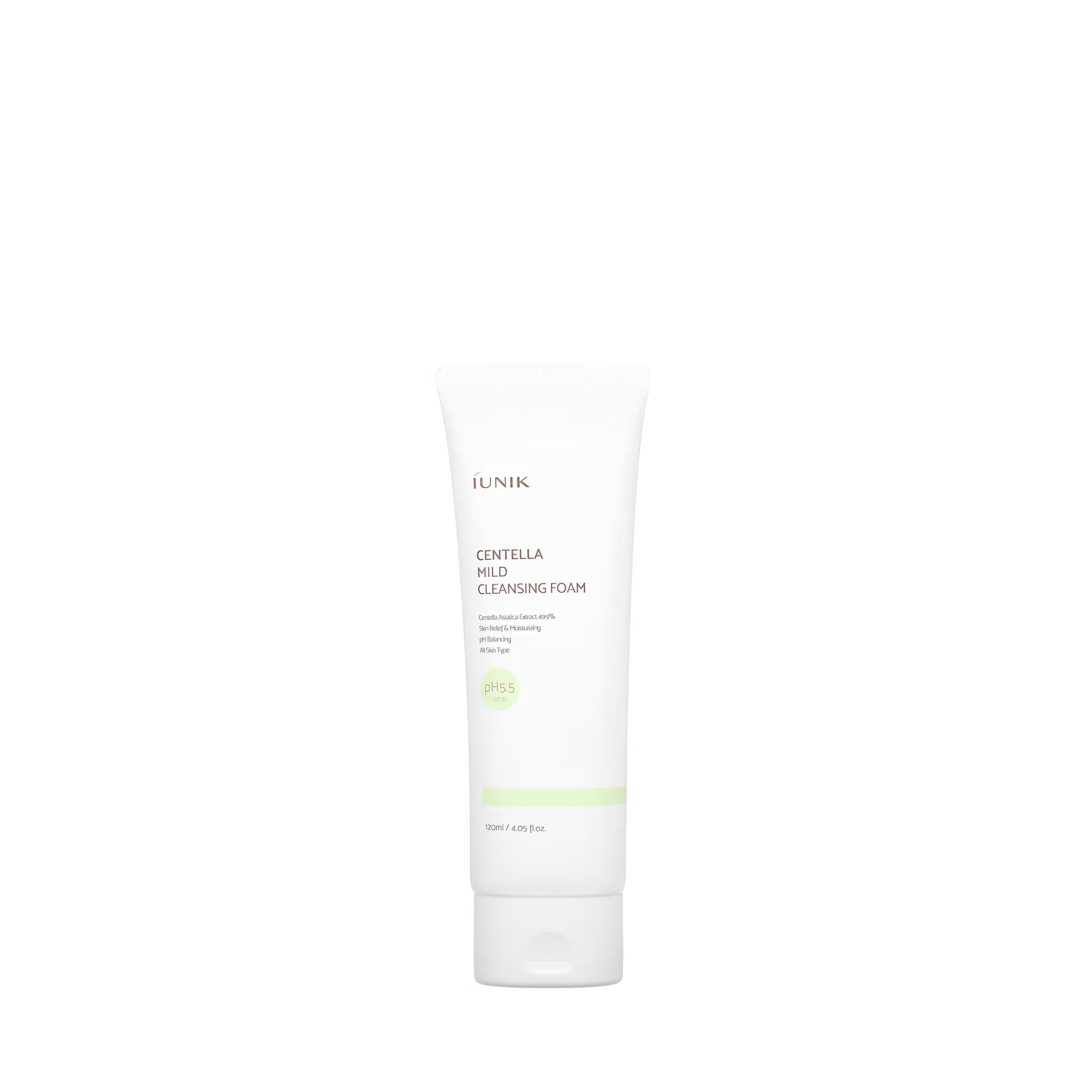 Soft cleansing foam with centella by Iunik (Iunik Centella Mild Cleansing Foam)