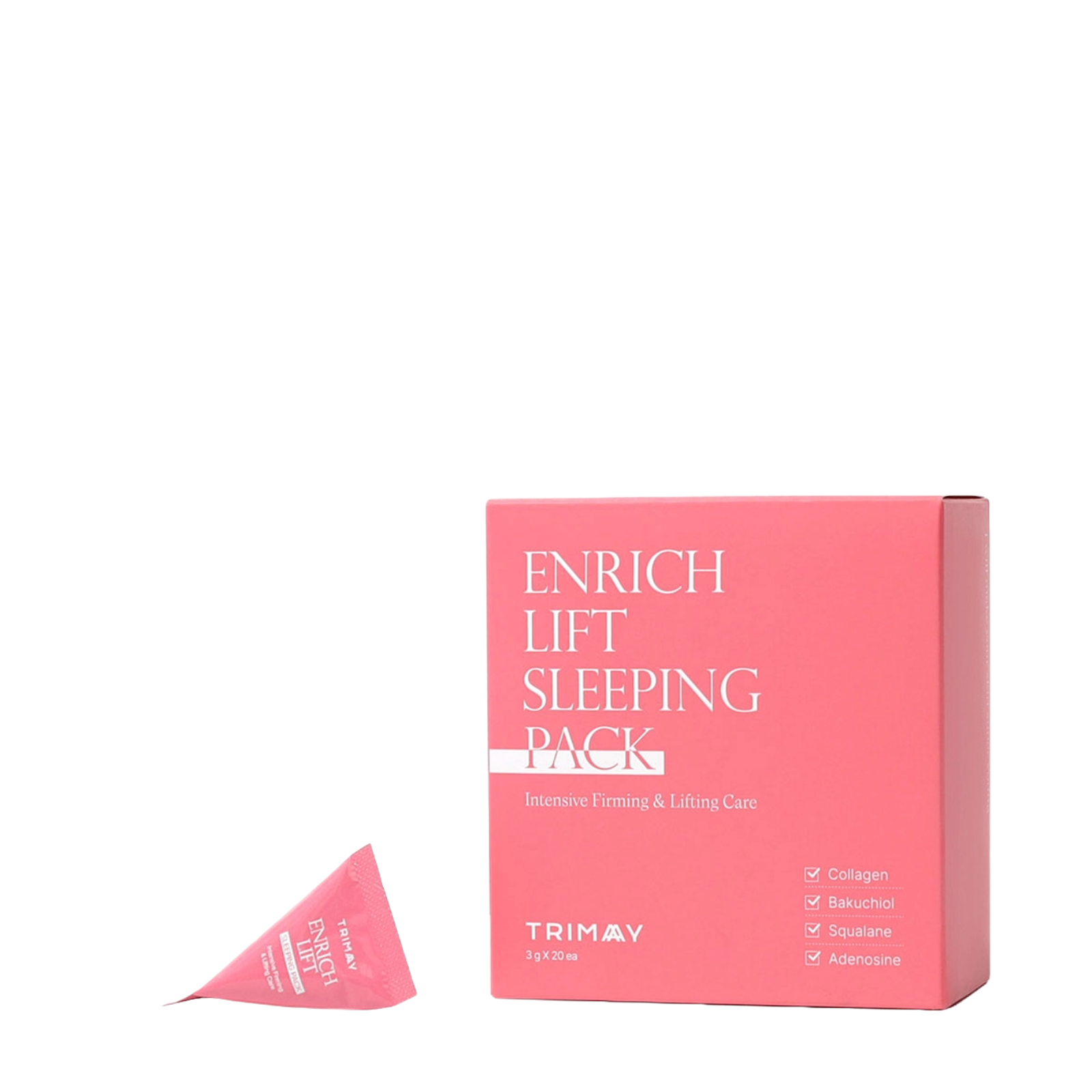 Night mask with collagen and bakuchiol by Trimay (Trimay Enrich-Lift Sleeping Pack)