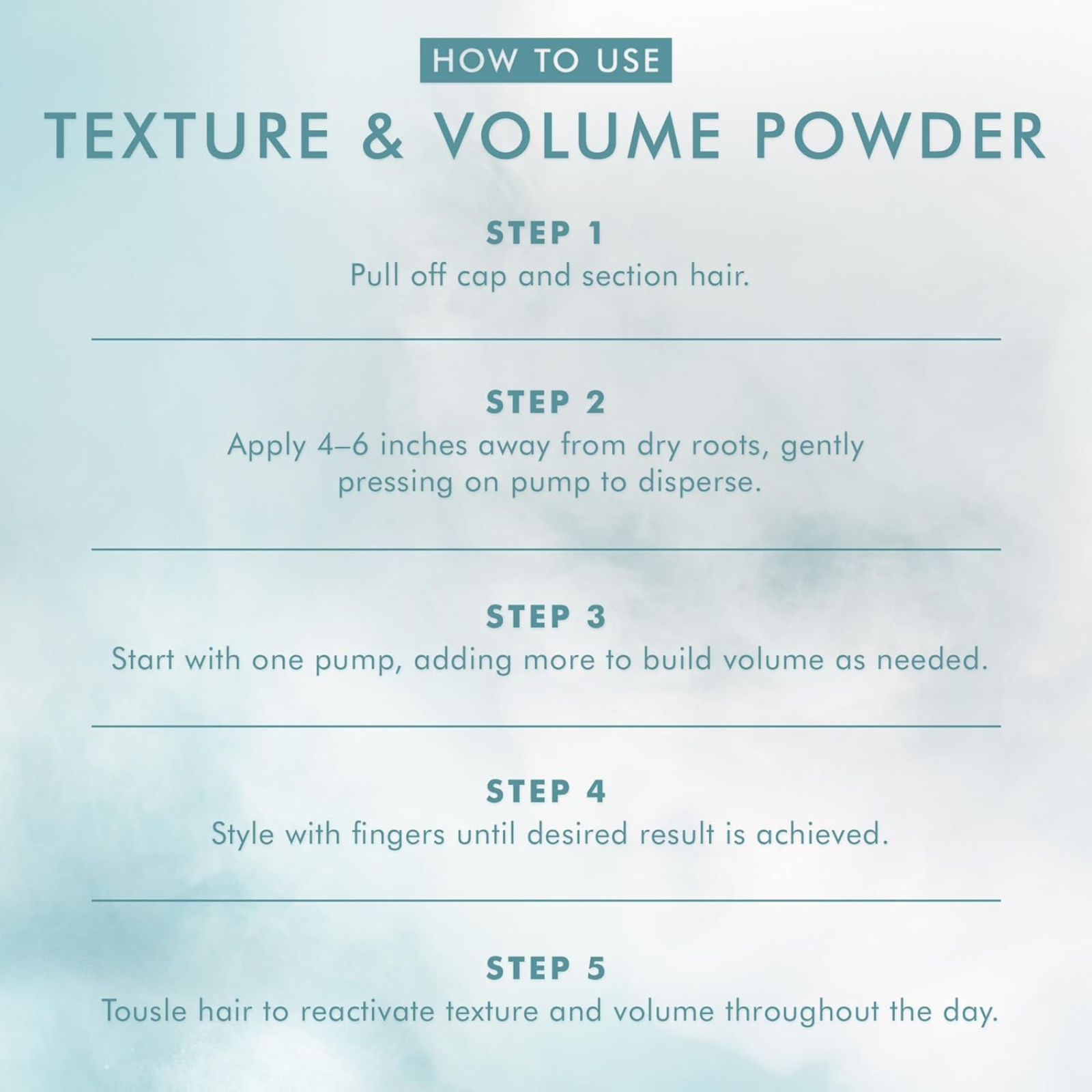 Moroccanoil Texture and Volume Powder (Lightweight styling powder)