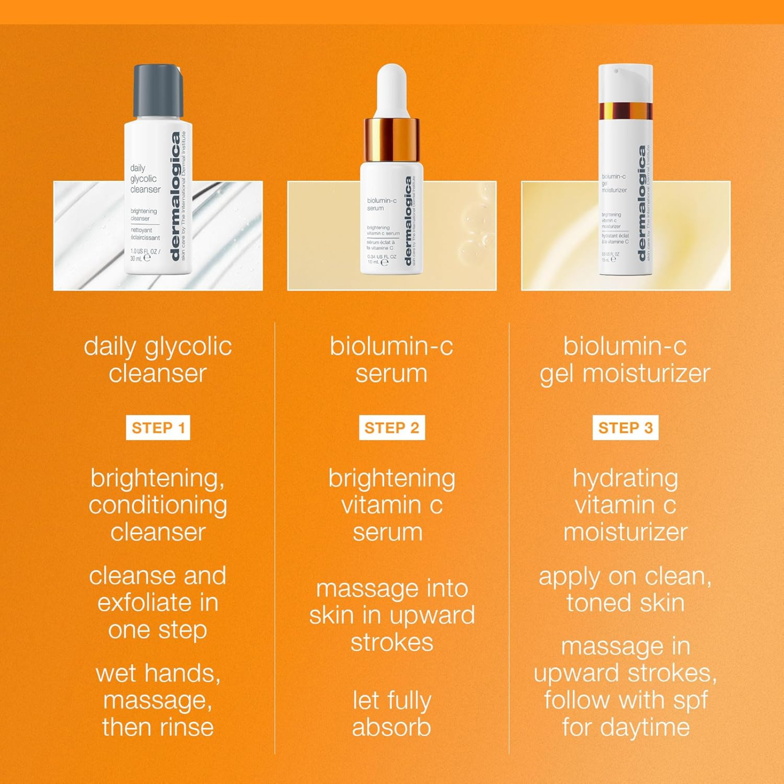 Dermalogica Daily Bright Booster Kit (3in1 brightening & tone-correcting skincare set)