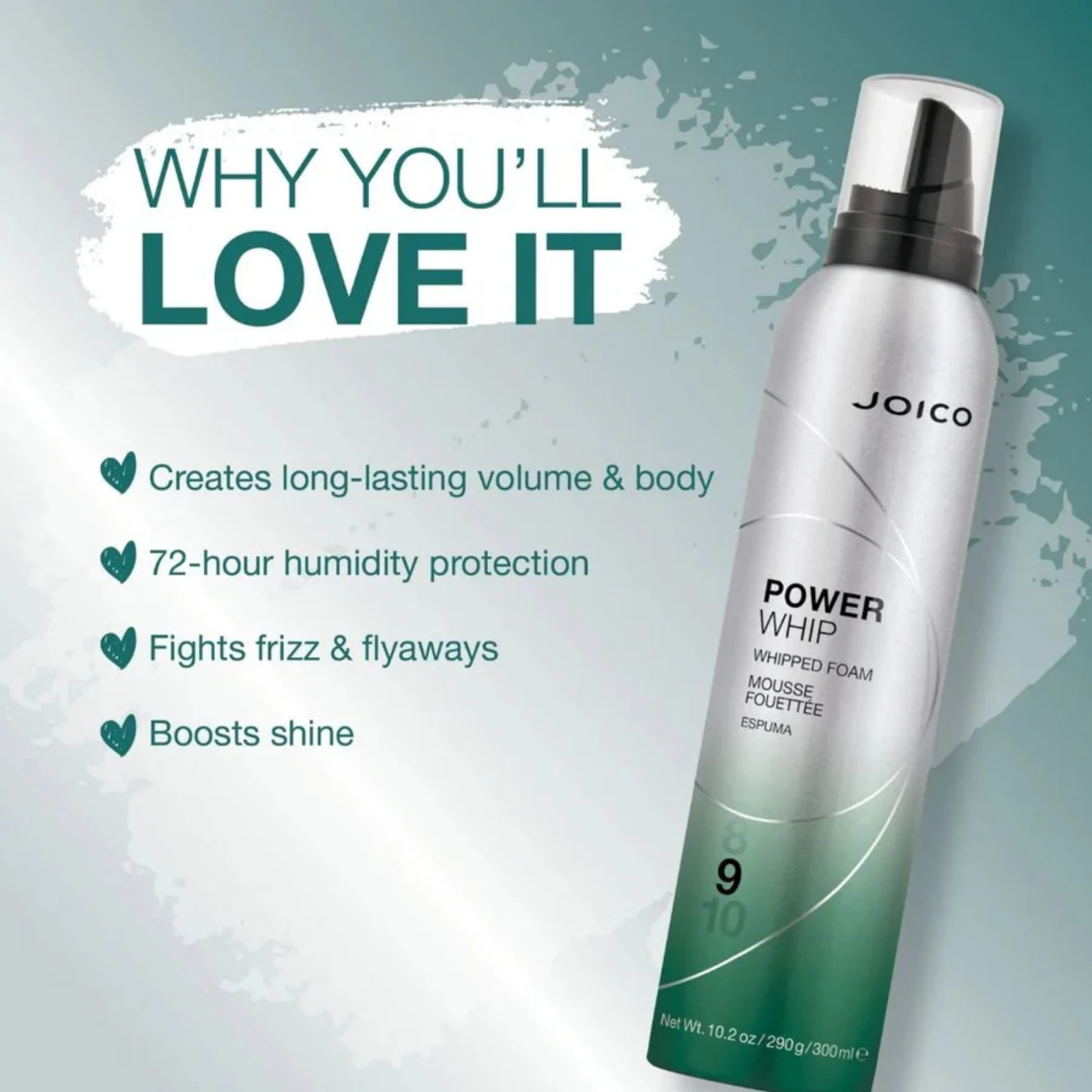 Joico Power Whip (Firm-hold styling mousse)