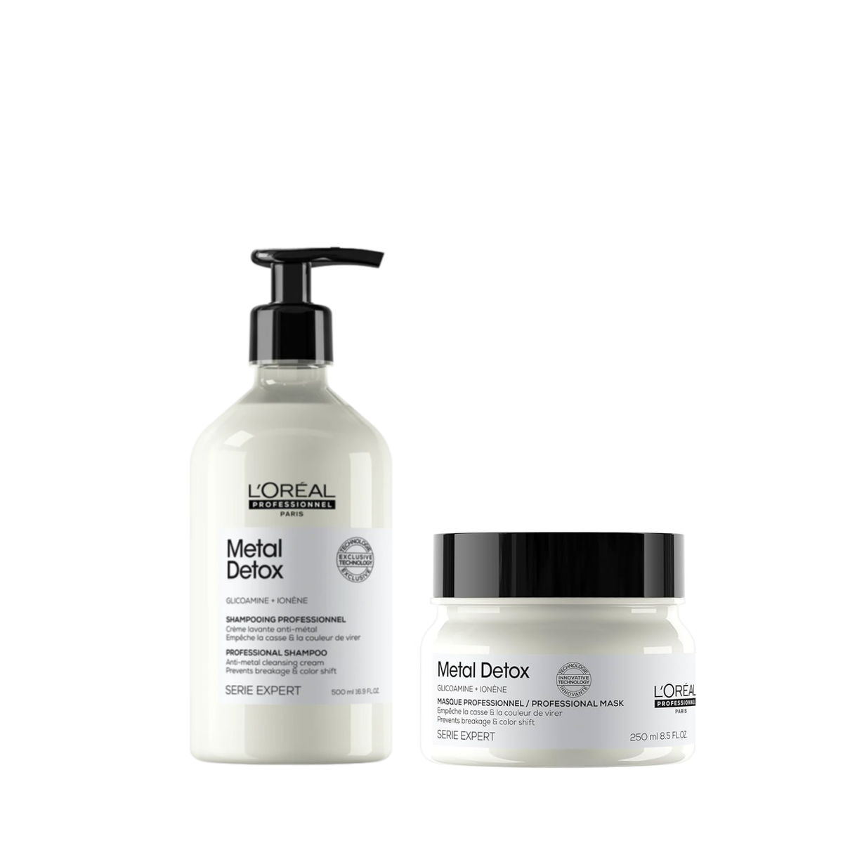 L'Oréal Professionnel Metal Detox Holiday Kit (2in1 metal removal hair set)