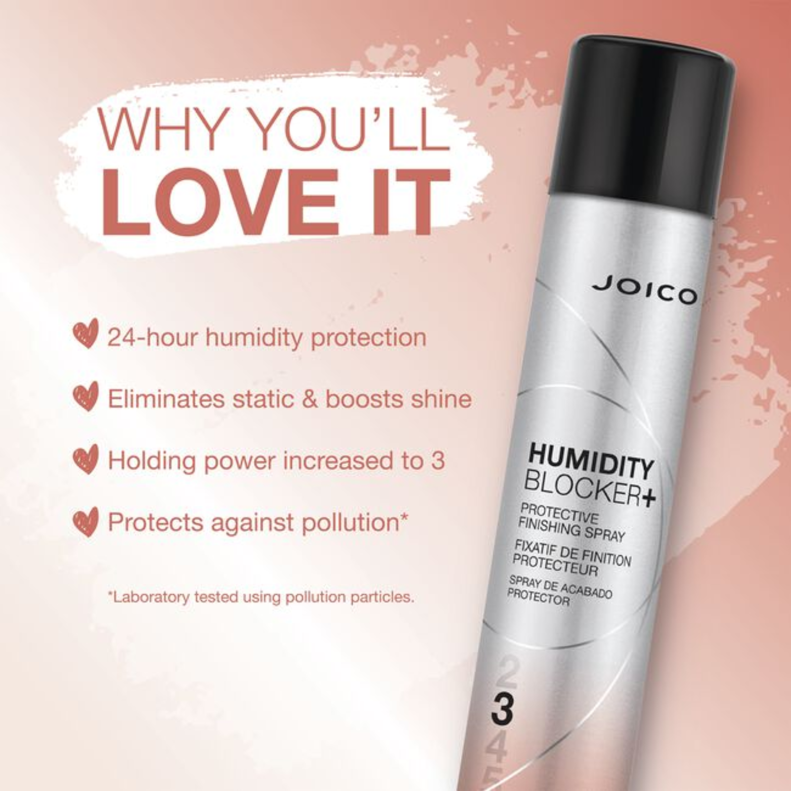 Joico Humidity Blocker + Protective Finishing Spray (Anti-frizz protective spray)