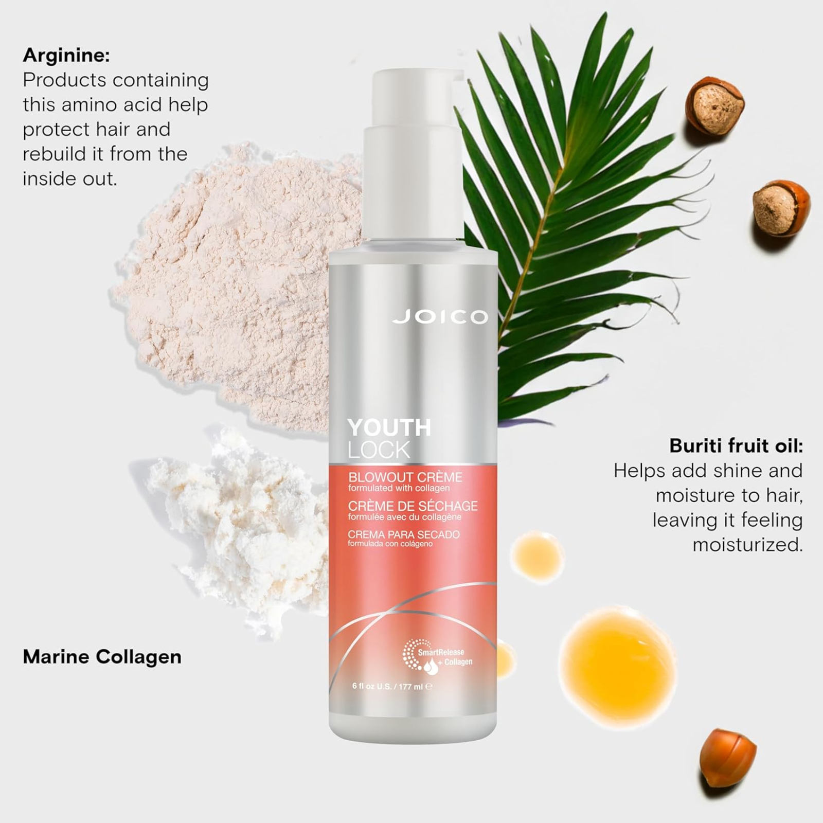 Joico YouthLock Blowout Creme (Anti-aging styling cream)