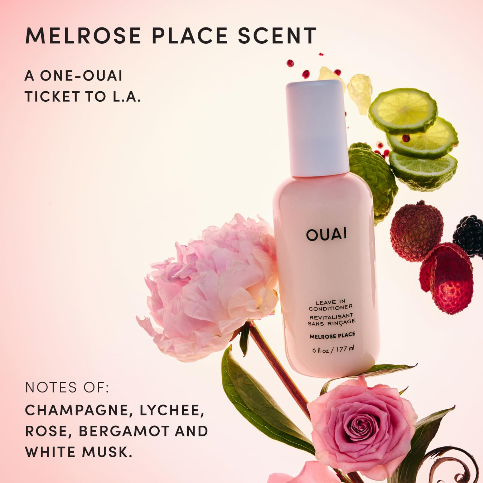 OUAI Leave-In Conditioner - Melrose Place (Hydrating detangling leave-in conditioner)