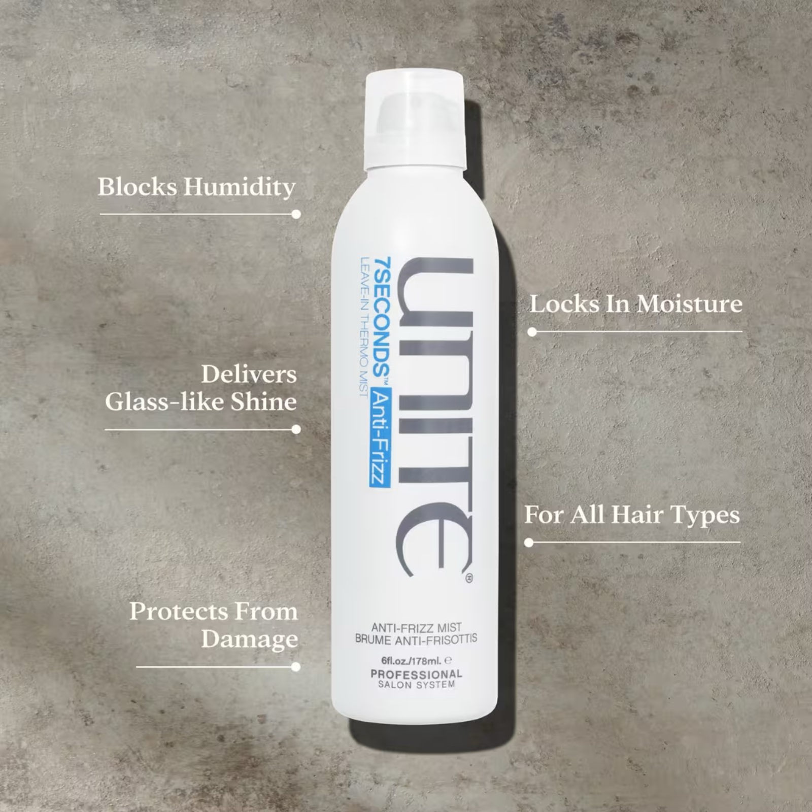 UNITE Hair 7SECONDS Anti-Frizz (Smoothing humidity shield)