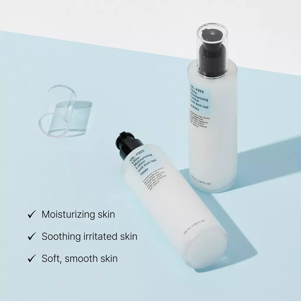 Cosrx Oil Free Ultra Moisturizing Lotion (Daily moisturizing lotion)