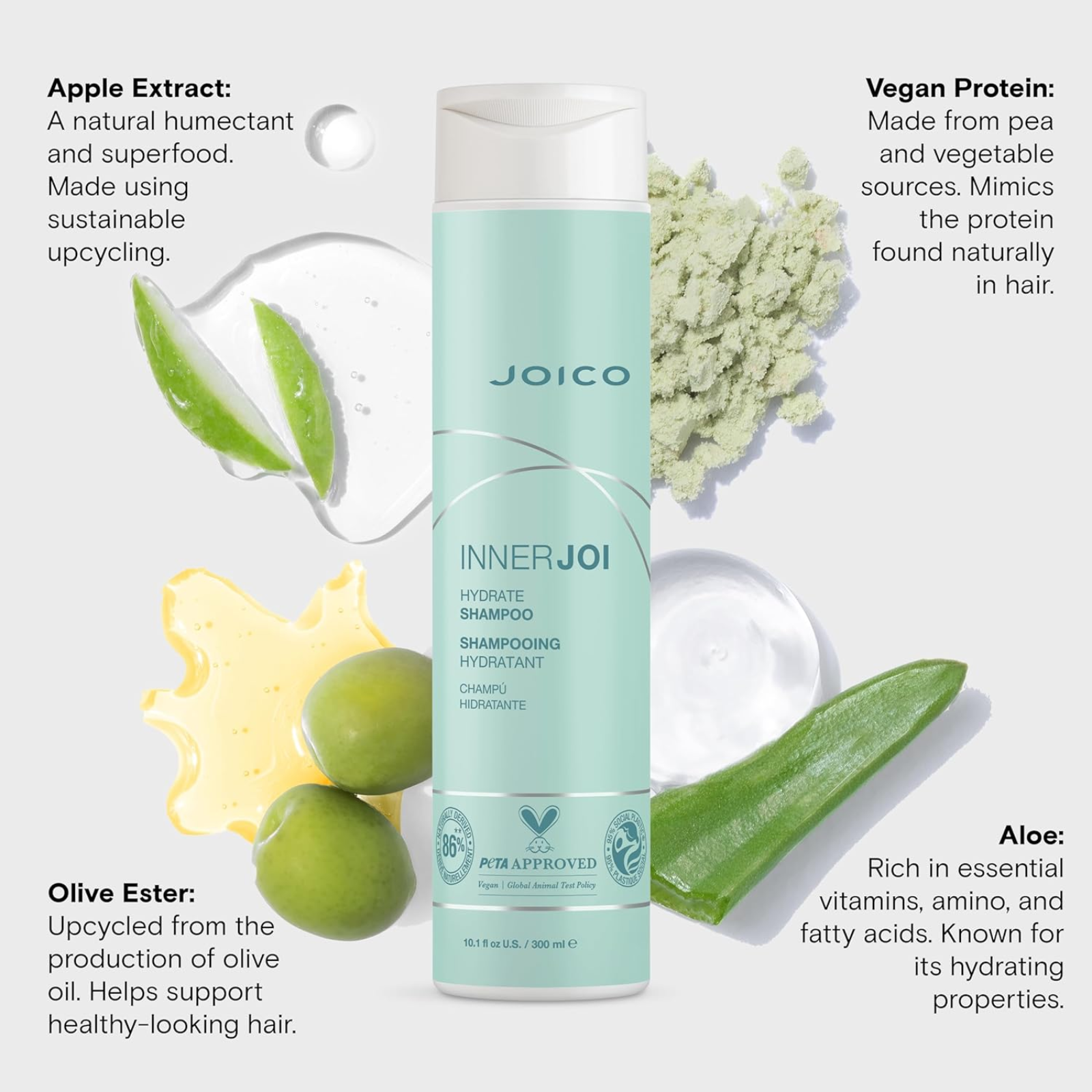 Joico Inner Joi Hydrate Shampoo (Nourishing hair cleanser)