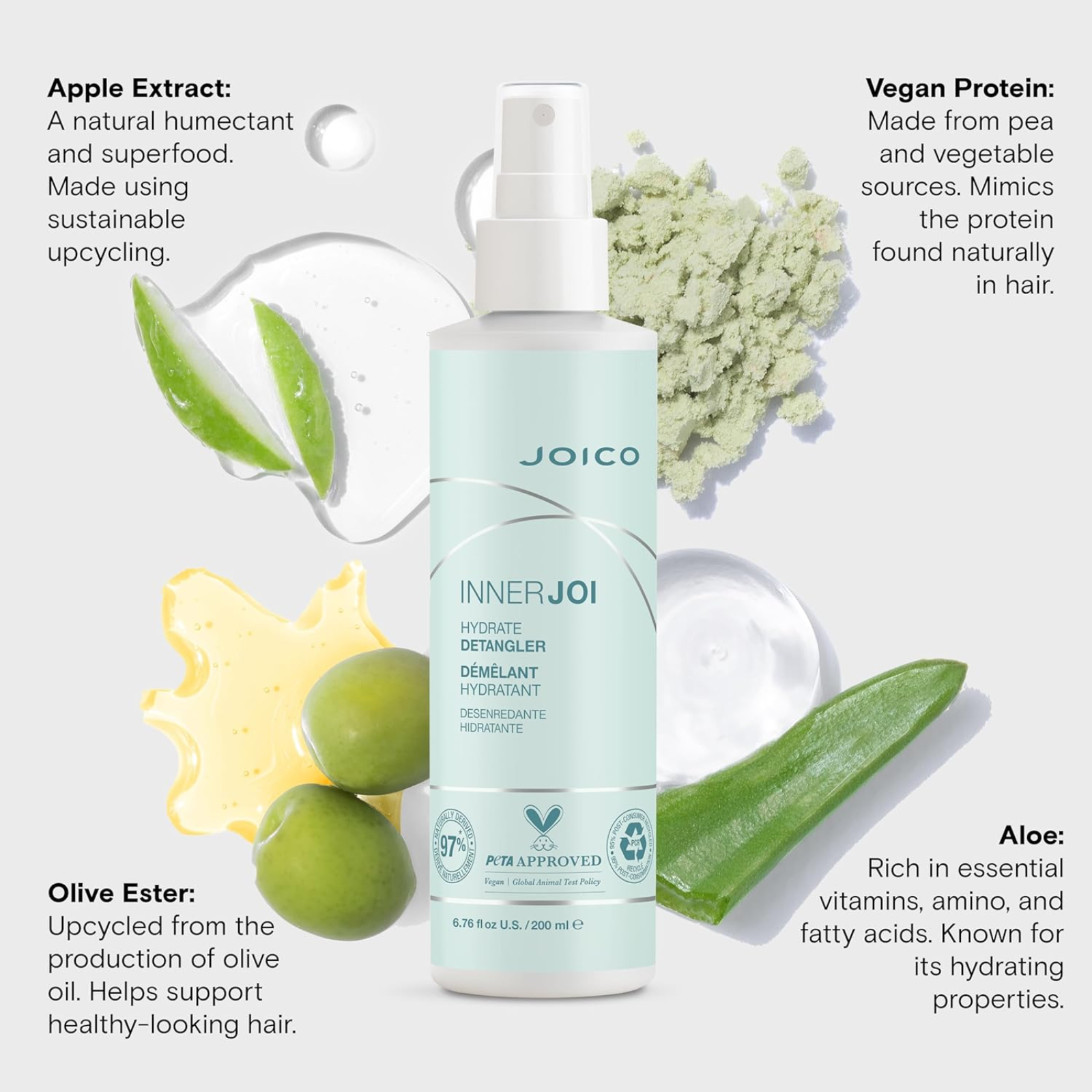 Joico Inner Joi Hydrate Detangler (Hydrating leave-in detangling treatment)