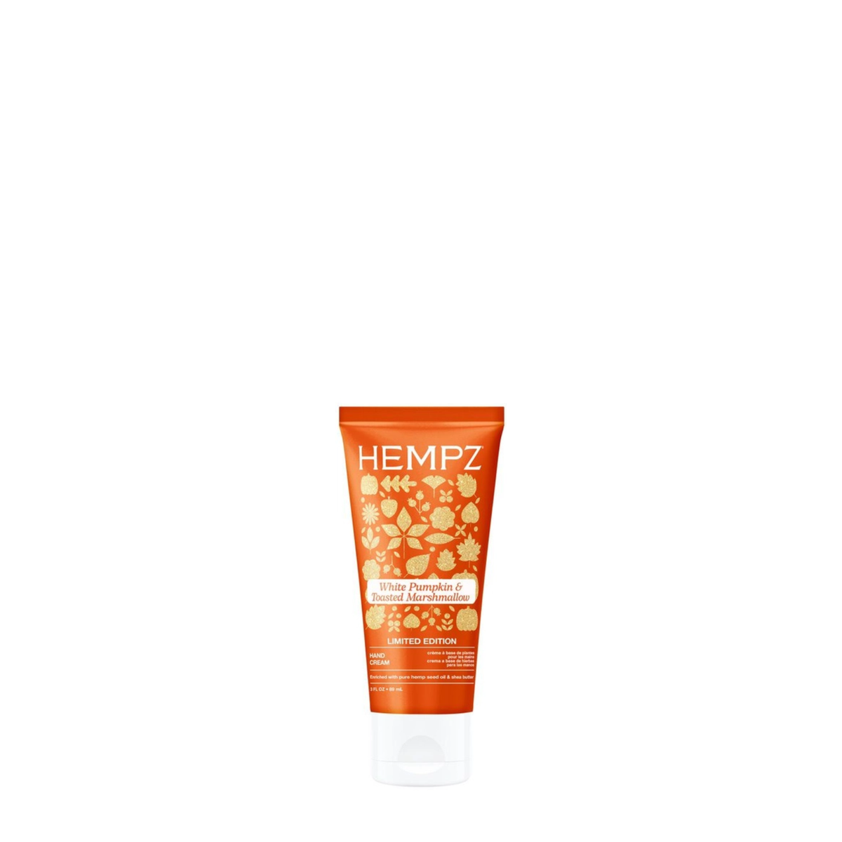 Hempz White Pumpkin & Toasted Marshmallow Hand Cream (Nourishing hand moisturizer)