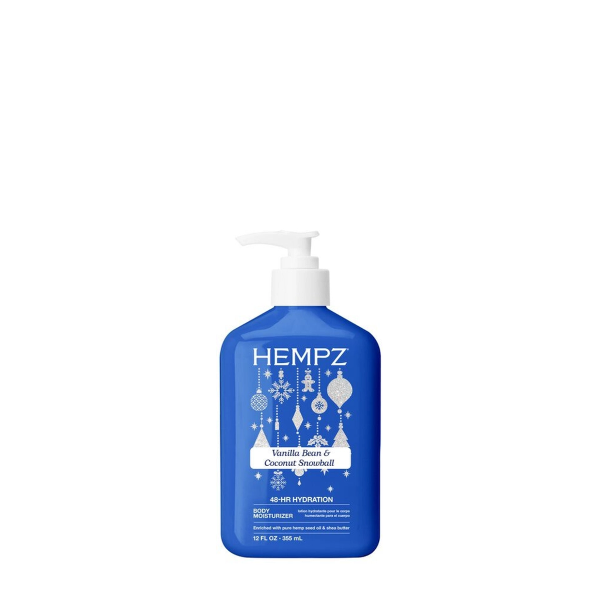 Hempz Vanilla Bean & Coconut Snowball Body Moisturizer (Sweet and nourishing body lotion)