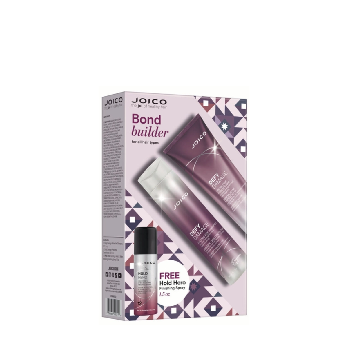 Joico Defy Damage Holiday Duo (3in1 bond-protecting haircare and styling set)