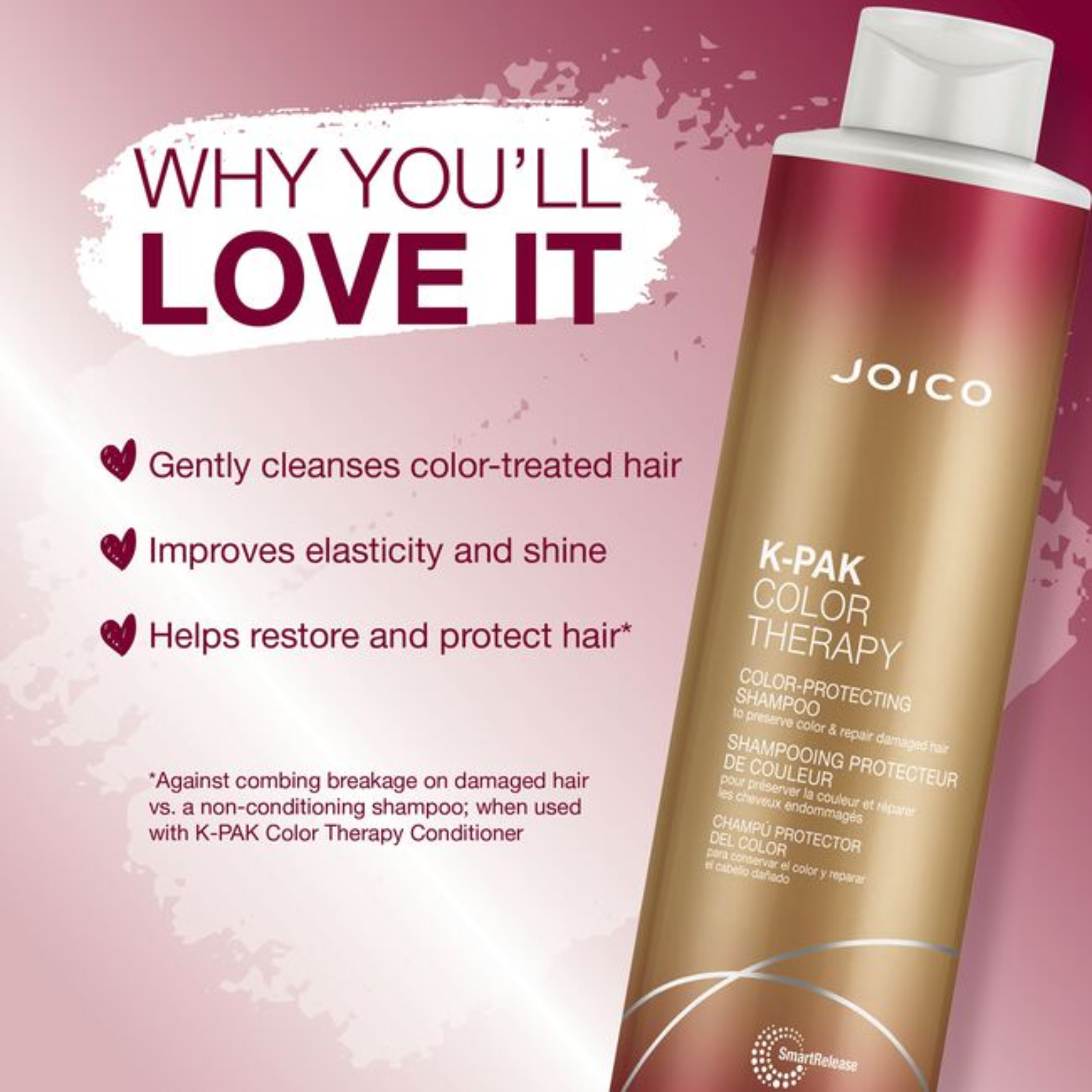 Joico K-PAK Color Therapy Color-Protecting Shampoo (Color‑safe repairing shampoo)