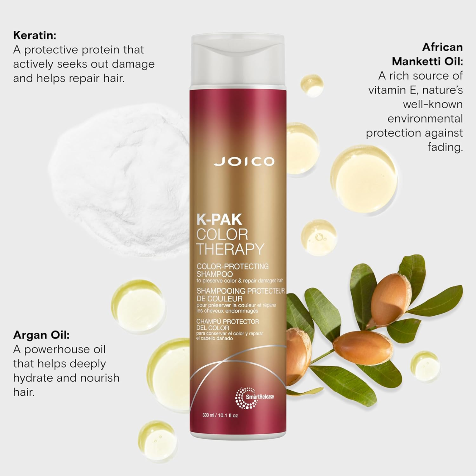 Joico K-PAK Color Therapy Color-Protecting Shampoo (Color‑safe repairing shampoo)