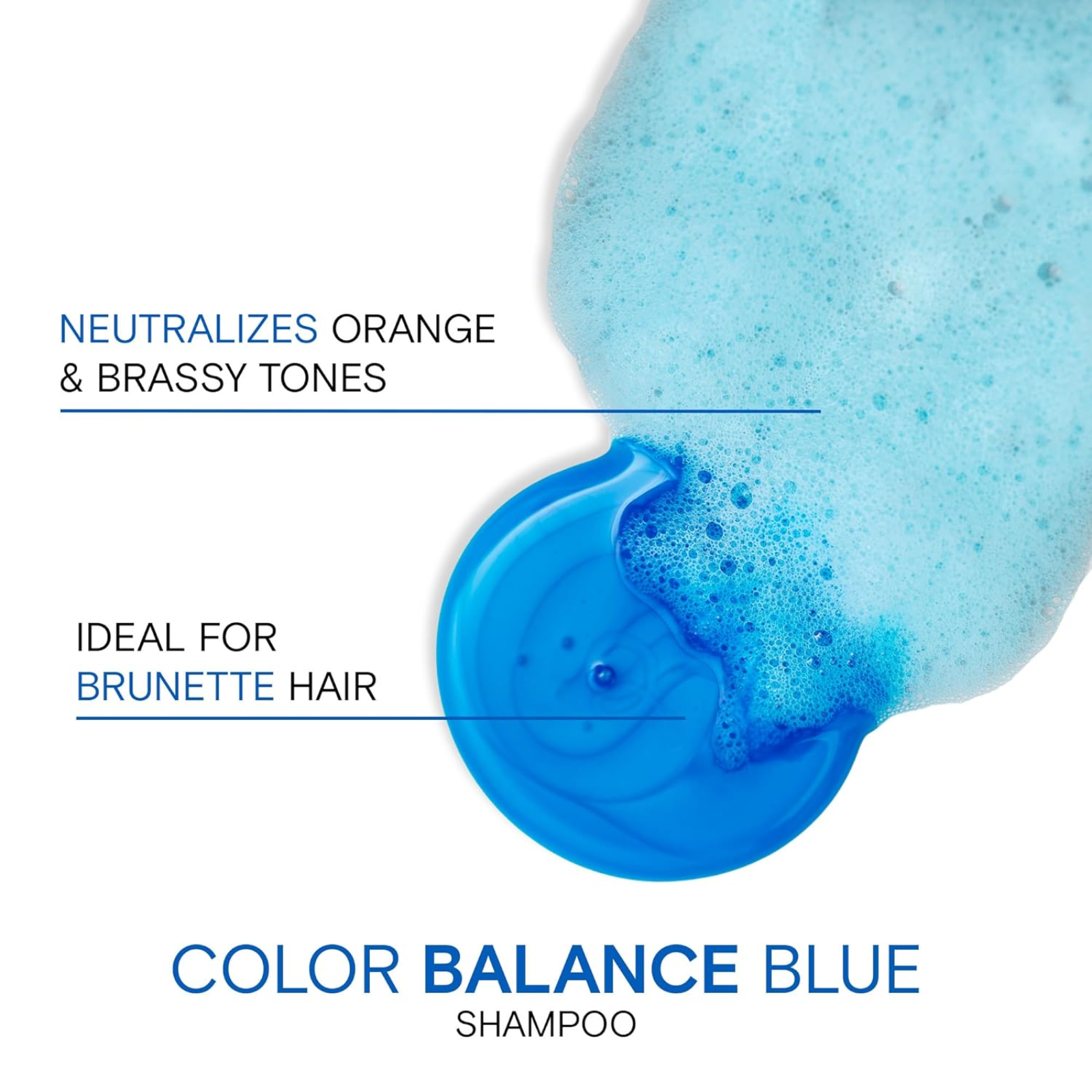 Joico Color Balance Blue Shampoo (Blue tonal shampoo for brunette hair)