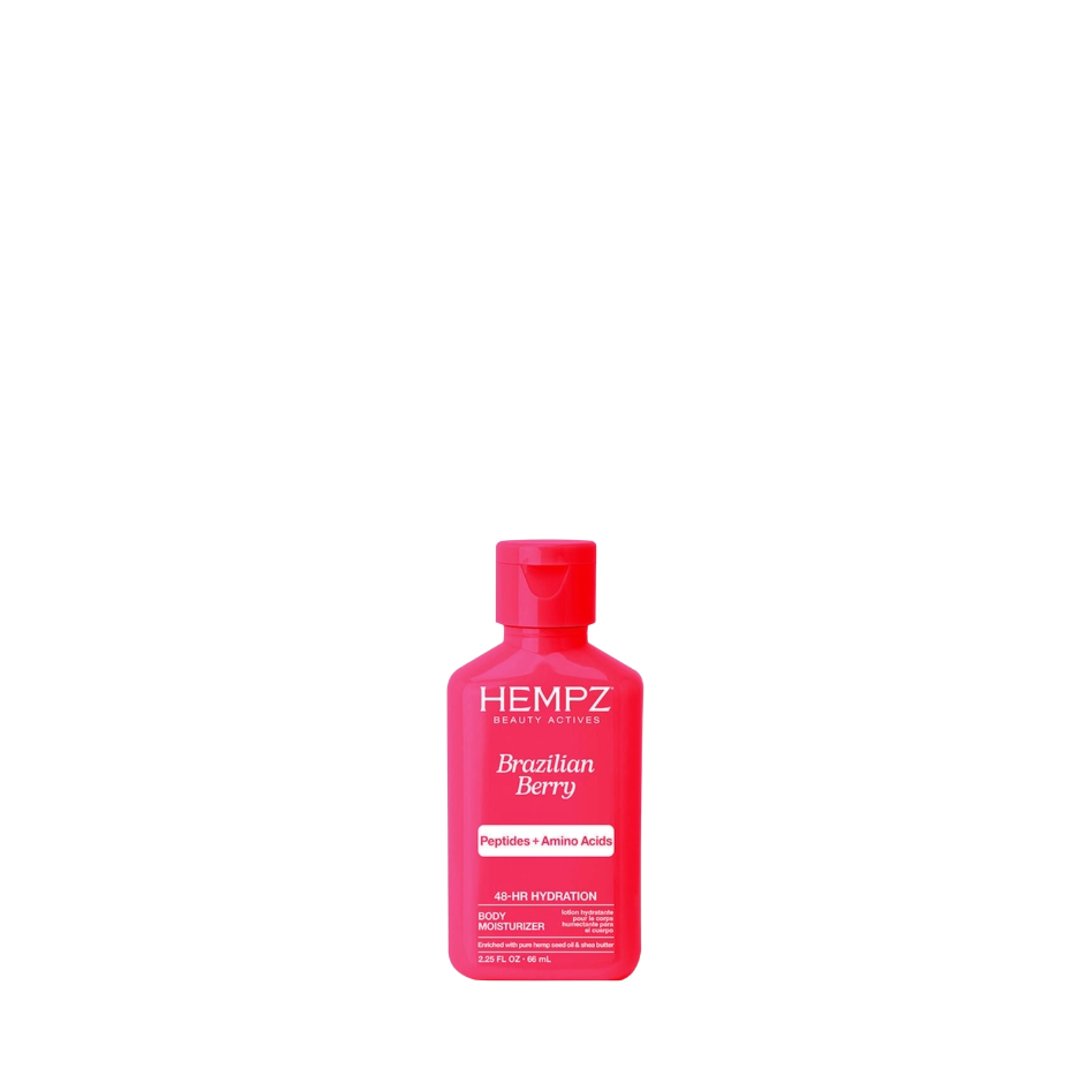 Hempz Beauty Actives Brazilian Berry Body Moisturizer (Body lotion with peptides and amino acids)