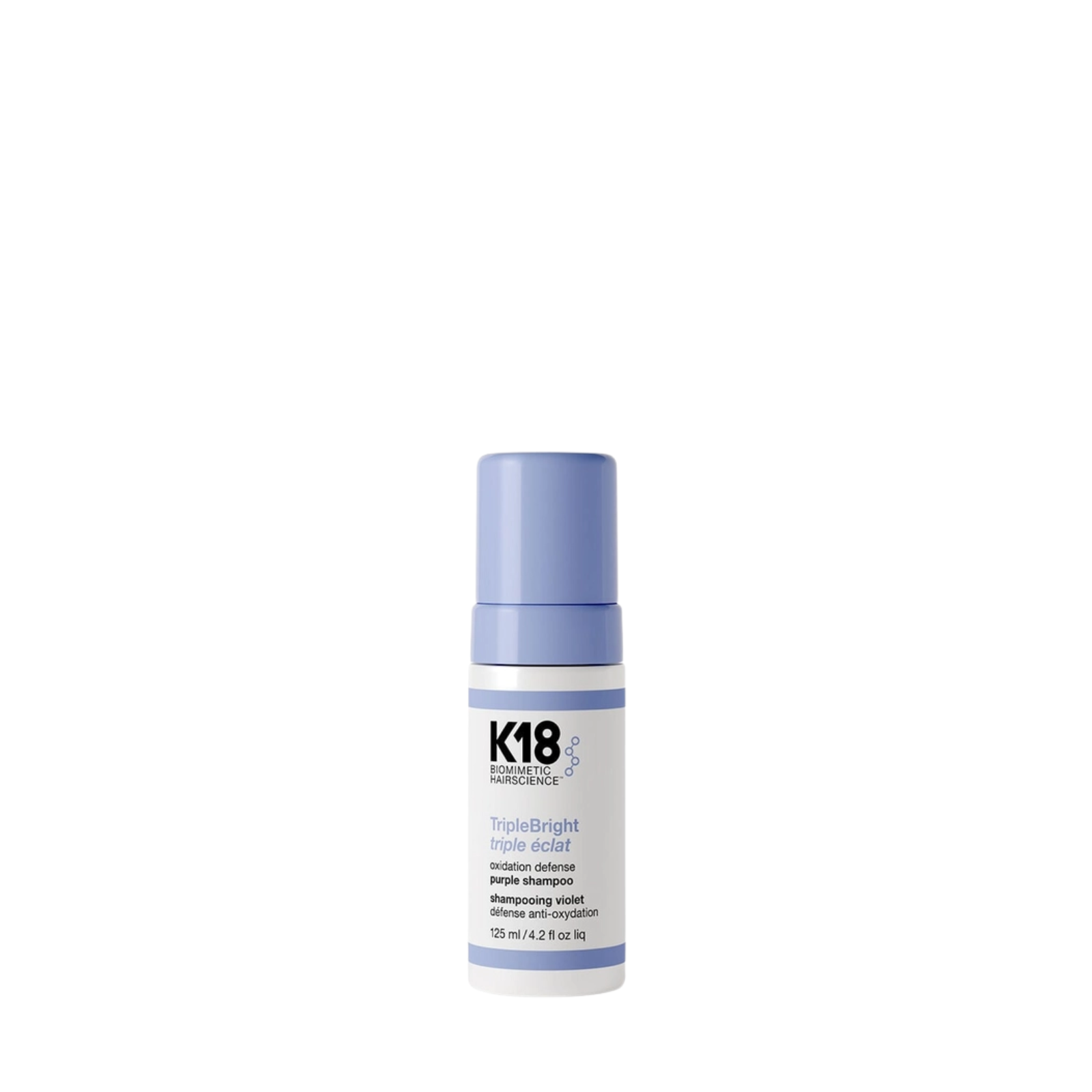 K18 Biomimetic Hairscience Triple Bright Purple Shampoo (Purple toning shampoo)