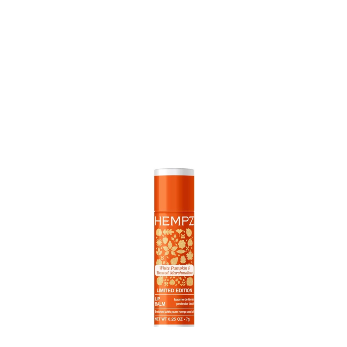Hempz White Pumpkin & Toasted Marshmallow Lip Balm (Nourishing lip moisturizer)