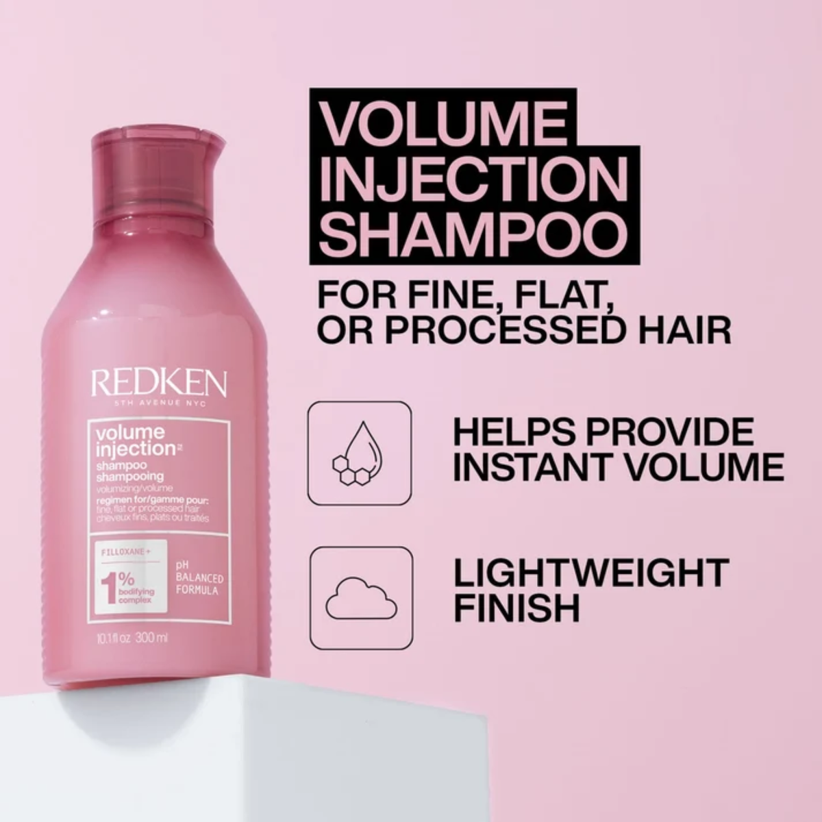 Redken Volume Injection Holiday Gift Set (2in1 volumizing hair care set)
