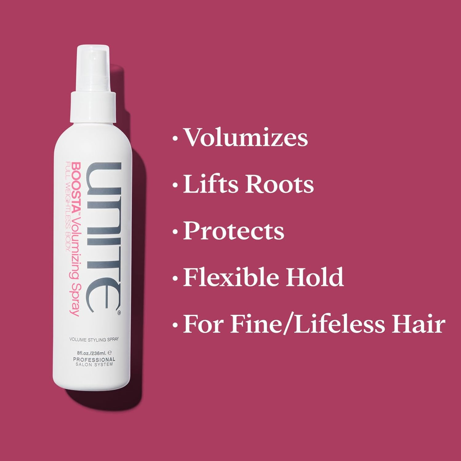 UNITE Hair TOTAL VOLUME: Texture + Body Set (3in1 full-volume styling kit)