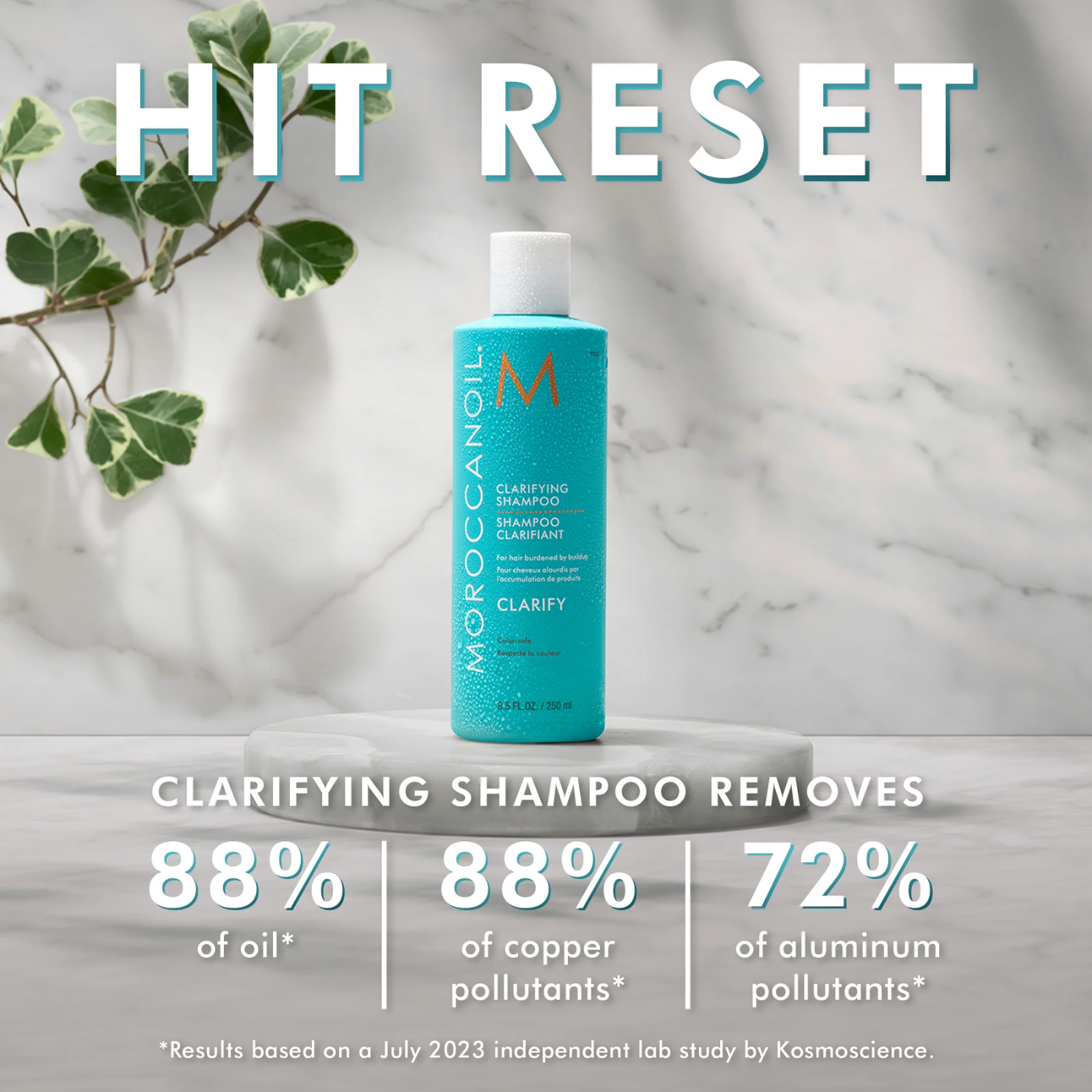 MoroccanOil Clarifying Shampoo (Deep-cleansing shampoo)