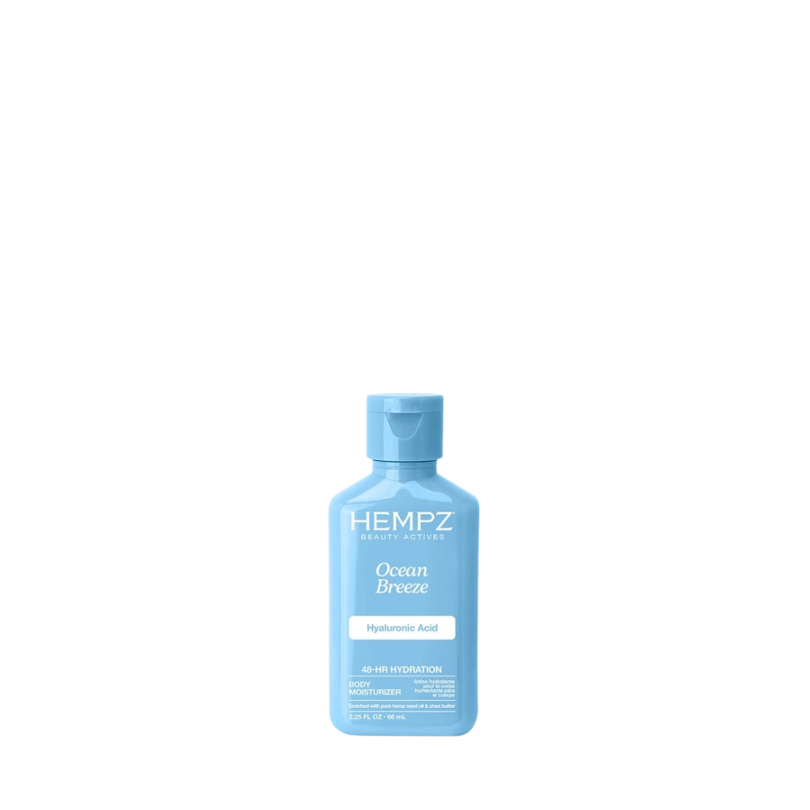 Hempz Ocean Breeze Herbal Body Moisturizer (Lightweight lotion with hyaluronic acid)