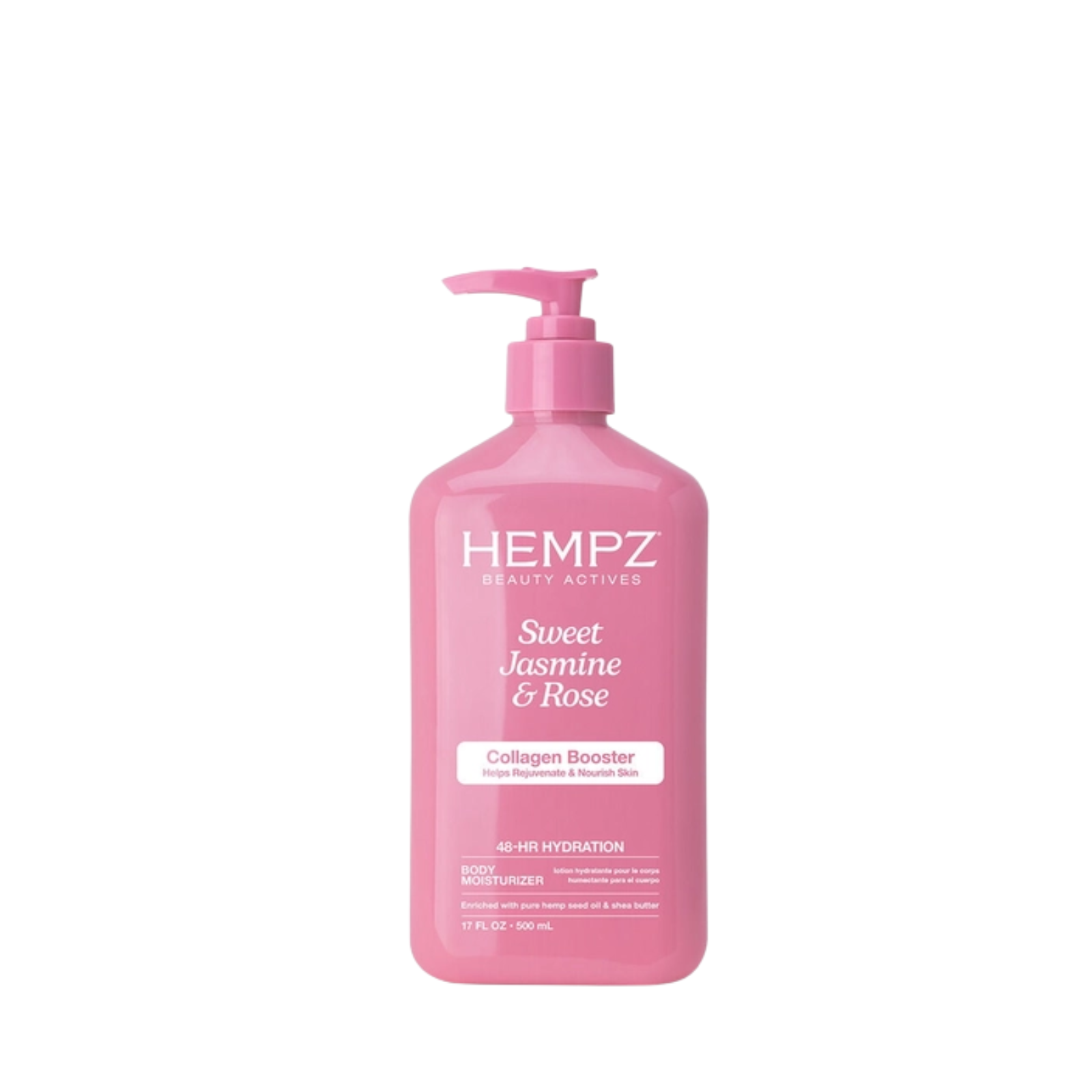 Hempz Sweet Jasmine & Rose Collagen Infused Herbal Body Moisturizer (Daily body lotion)