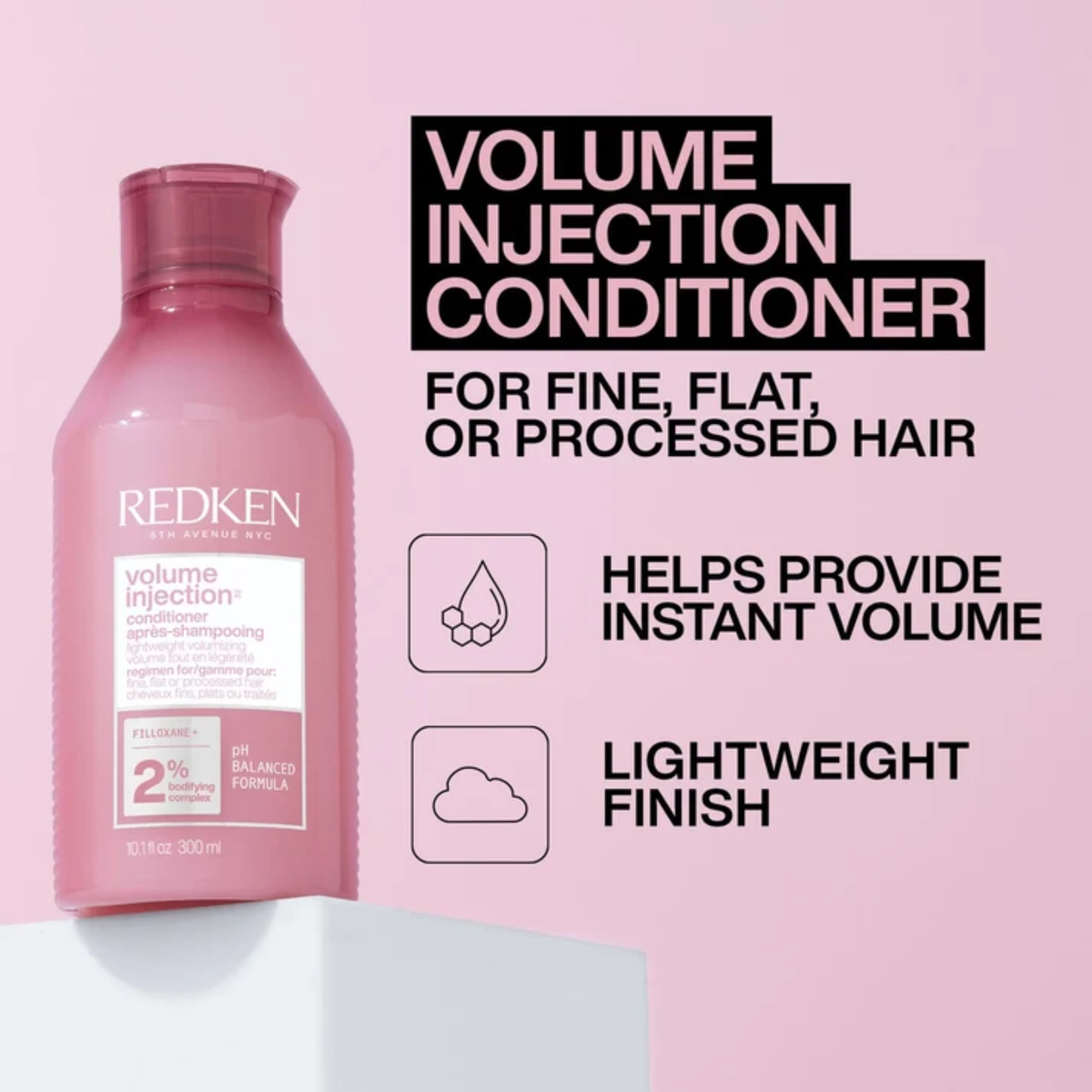 Redken Volume Injection Holiday Gift Set (2in1 volumizing hair care set)