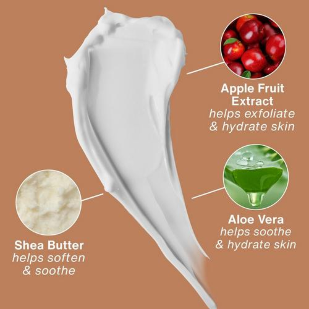 Hempz Honeycrisp Apple & Cherry Chai Body Moisturizer (Hydrating spiced body lotion)