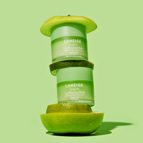Lip night mask with apple and lime flavor by Laneige (Laneige Lip Sleeping Mask Apple Lime)