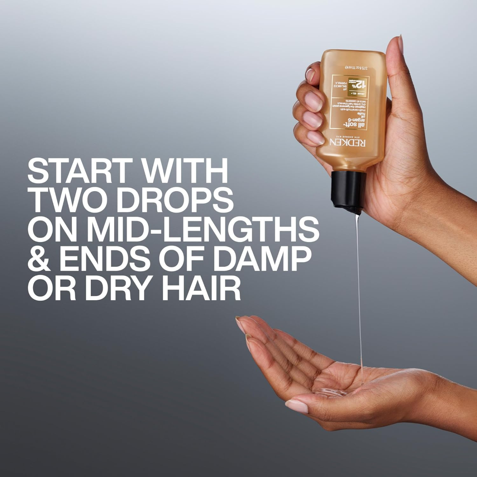 Redken All Soft™ Argan-6 Oil Multi-Care Oil (Multi-benefit hair oil for dry hair)