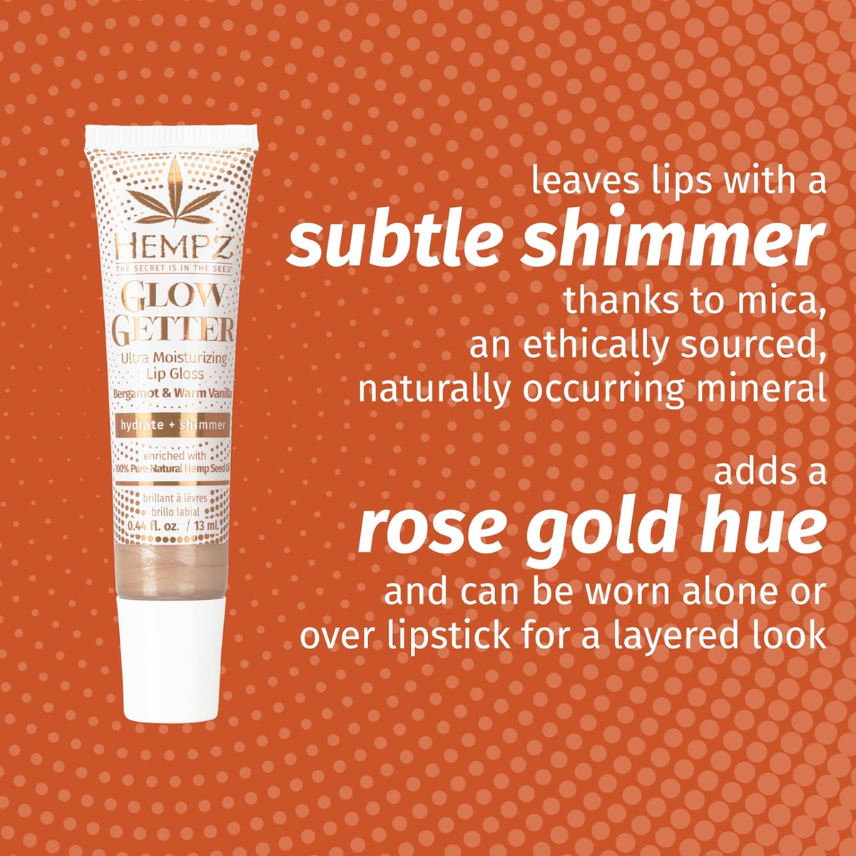 Hempz Glow & Go Kit (2in1 shimmering lip and body care set)