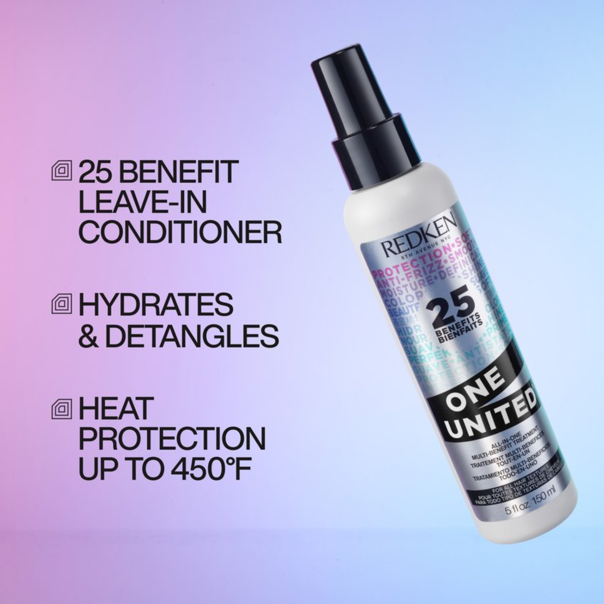 Redken One United Holiday Gift Set (2in1 multi-benefit hair treatment set)
