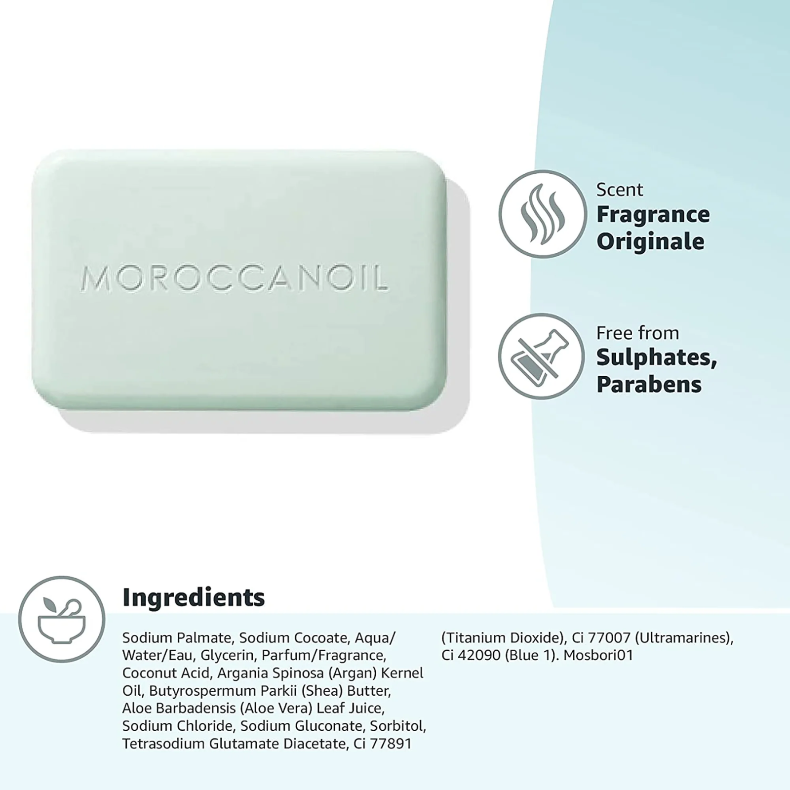 MoroccanOil Soap Bar Fragrance Originale (Body cleansing bar)