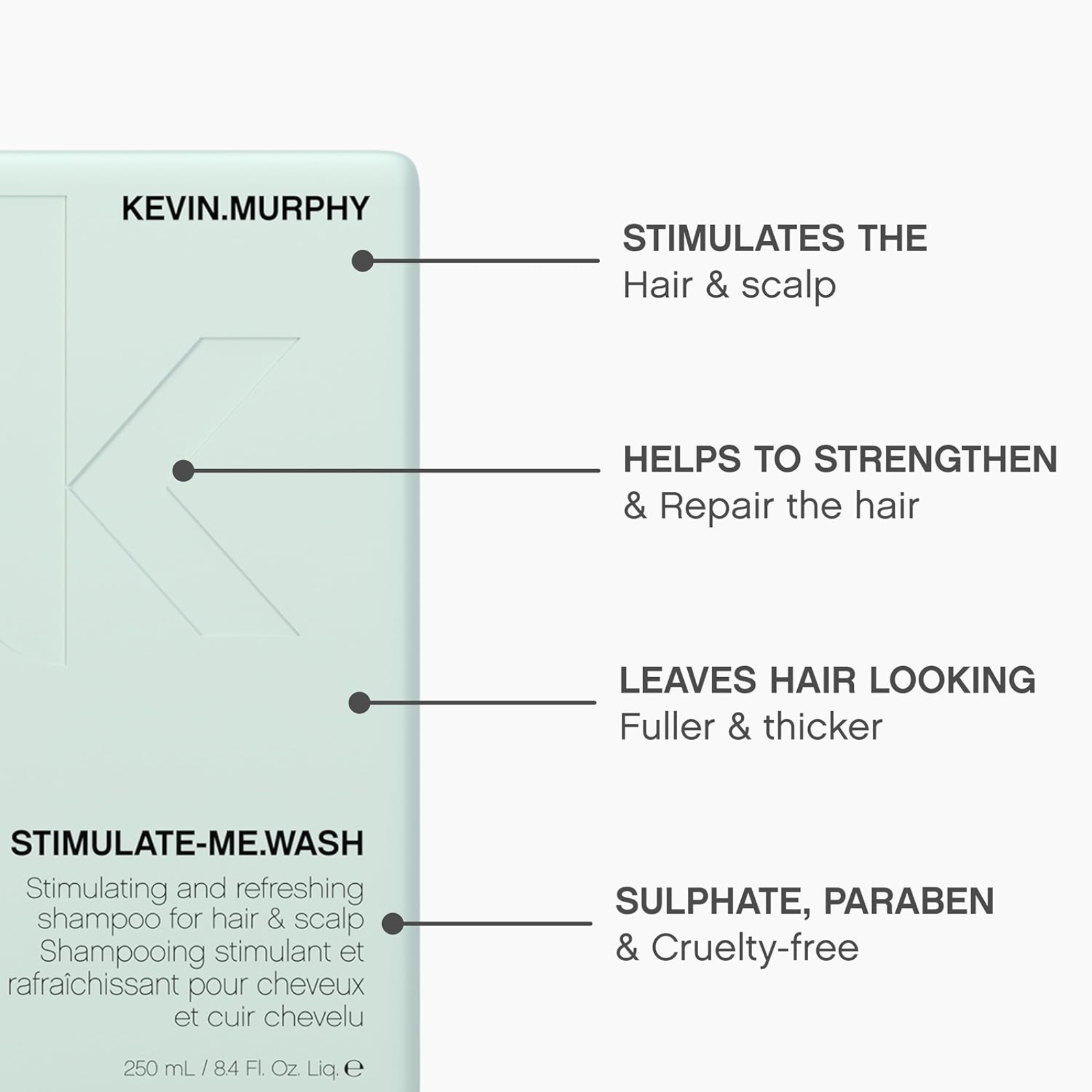 KEVIN.MURPHY STIMULATE-ME.WASH (Stimulating daily shampoo)
