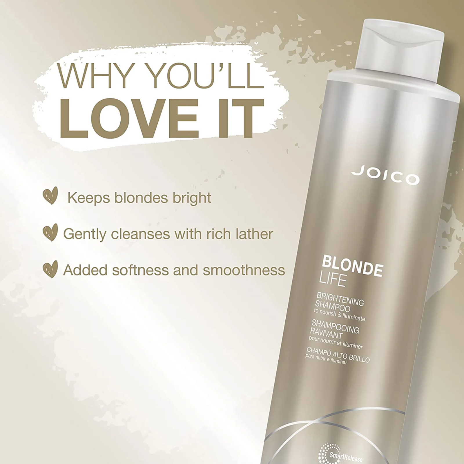 Joico Blonde Life Brightening Shampoo (Blonde care shampoo)