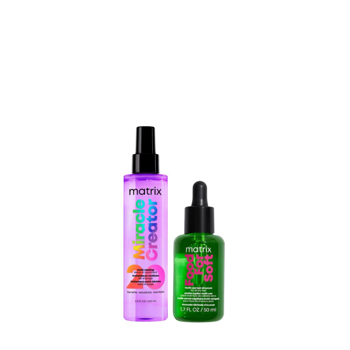 Matrix Treatments Holiday Kit (2in1 leave-in hydration and heat-protecting hair treatment set)