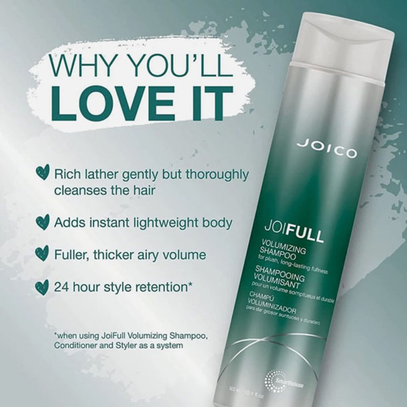 JoiFULL Volumizing Shampoo (Volume-boosting hair cleanser)