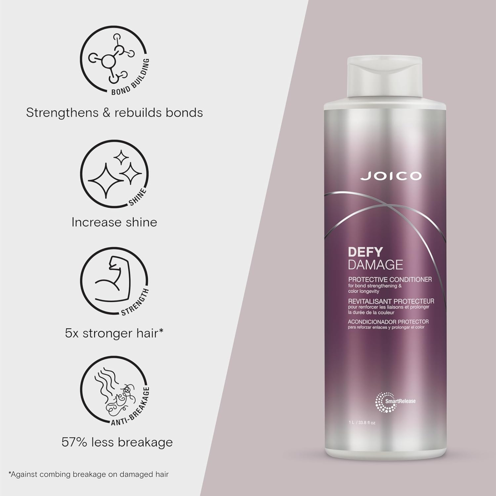 Joico Defy Damage Winter Liters (Strengthening 2in1 haircare set)