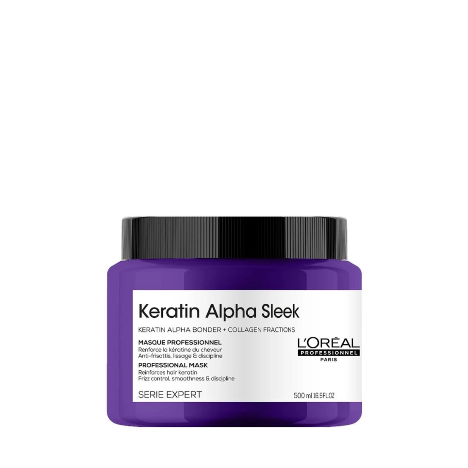 L'Oréal Professionnel Serie Expert Keratin Alpha Sleek Anti-Frizz Hair Mask (Smoothing hair treatment)