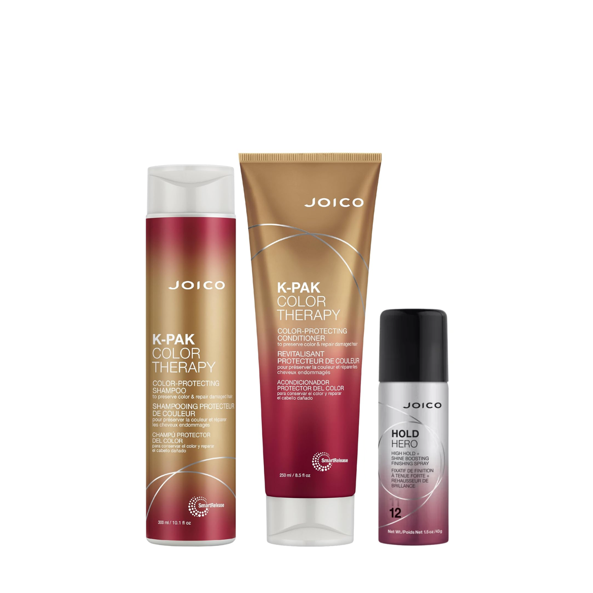 Joico K-PAK Color Therapy Holiday Duo (3in1 color-protecting haircare and styling set)