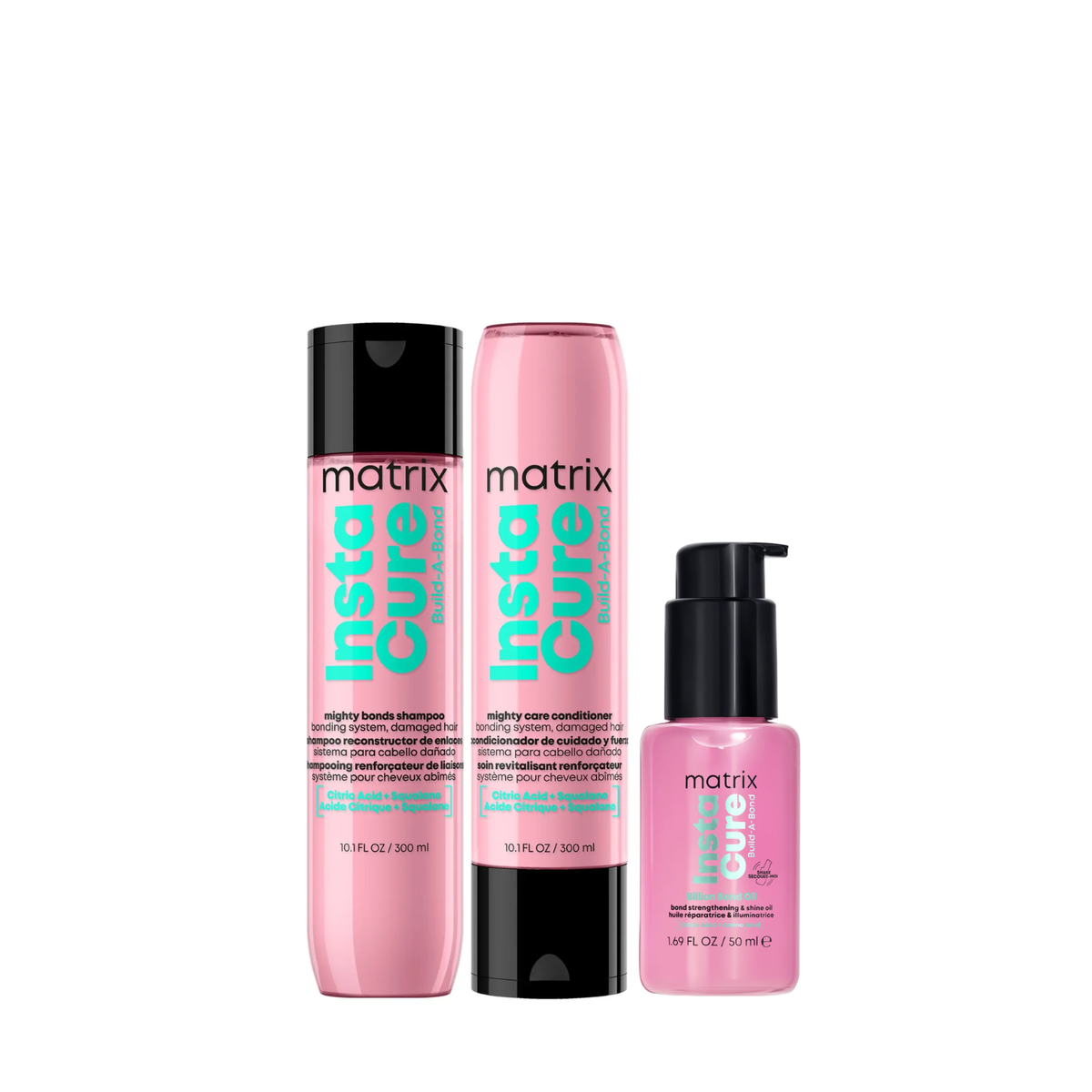 Matrix Build A Bond Holiday Kit (3in1 bond repair and intensive hair strengthening set)