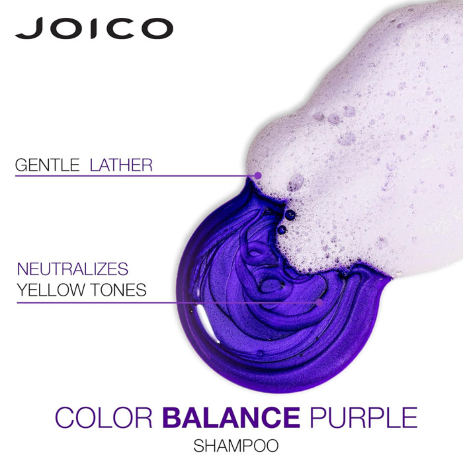Joico Color Balance Purple Shampoo (Tone-correcting shampoo)