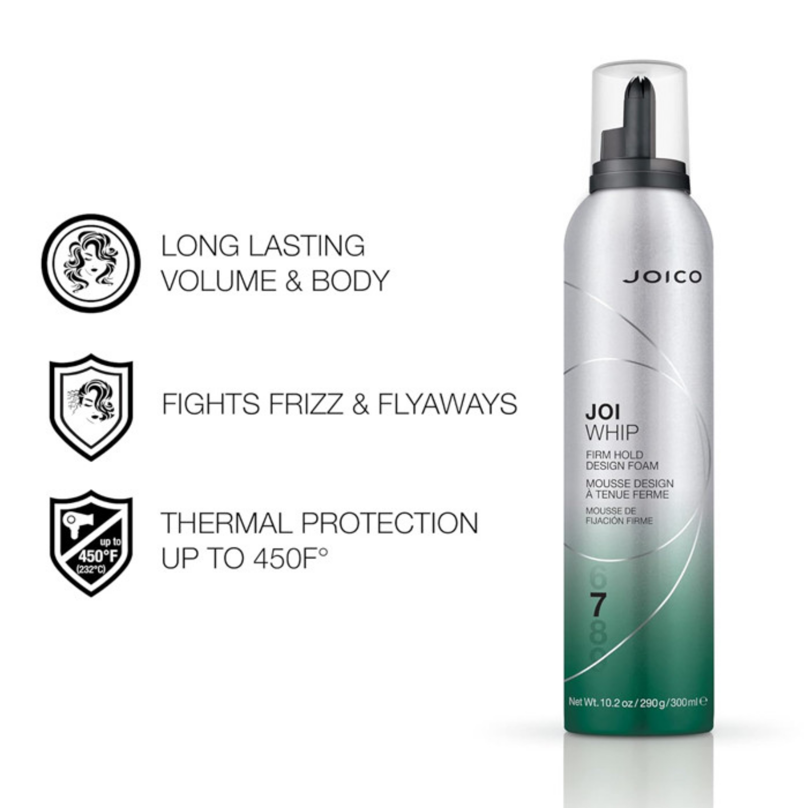 JoiWhip (Volumizing styling mousse)