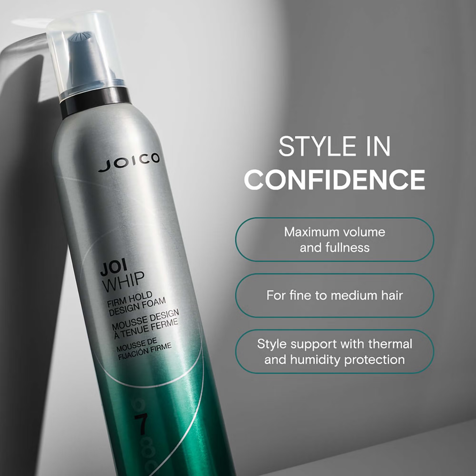 JoiWhip (Volumizing styling mousse)