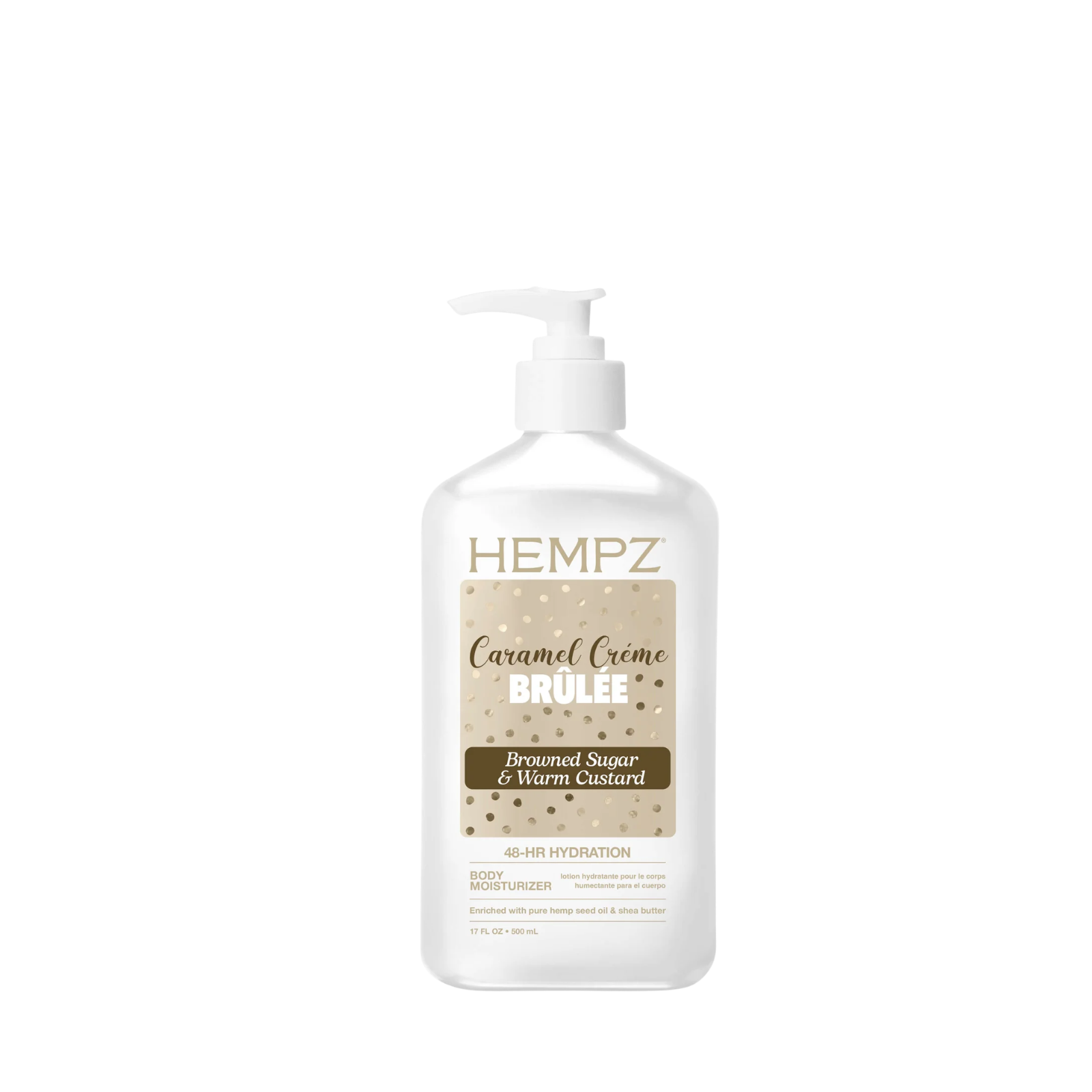 Hempz Caramel Crème Brulee Body Moisturizer (Dessert-inspired body moisturizer)