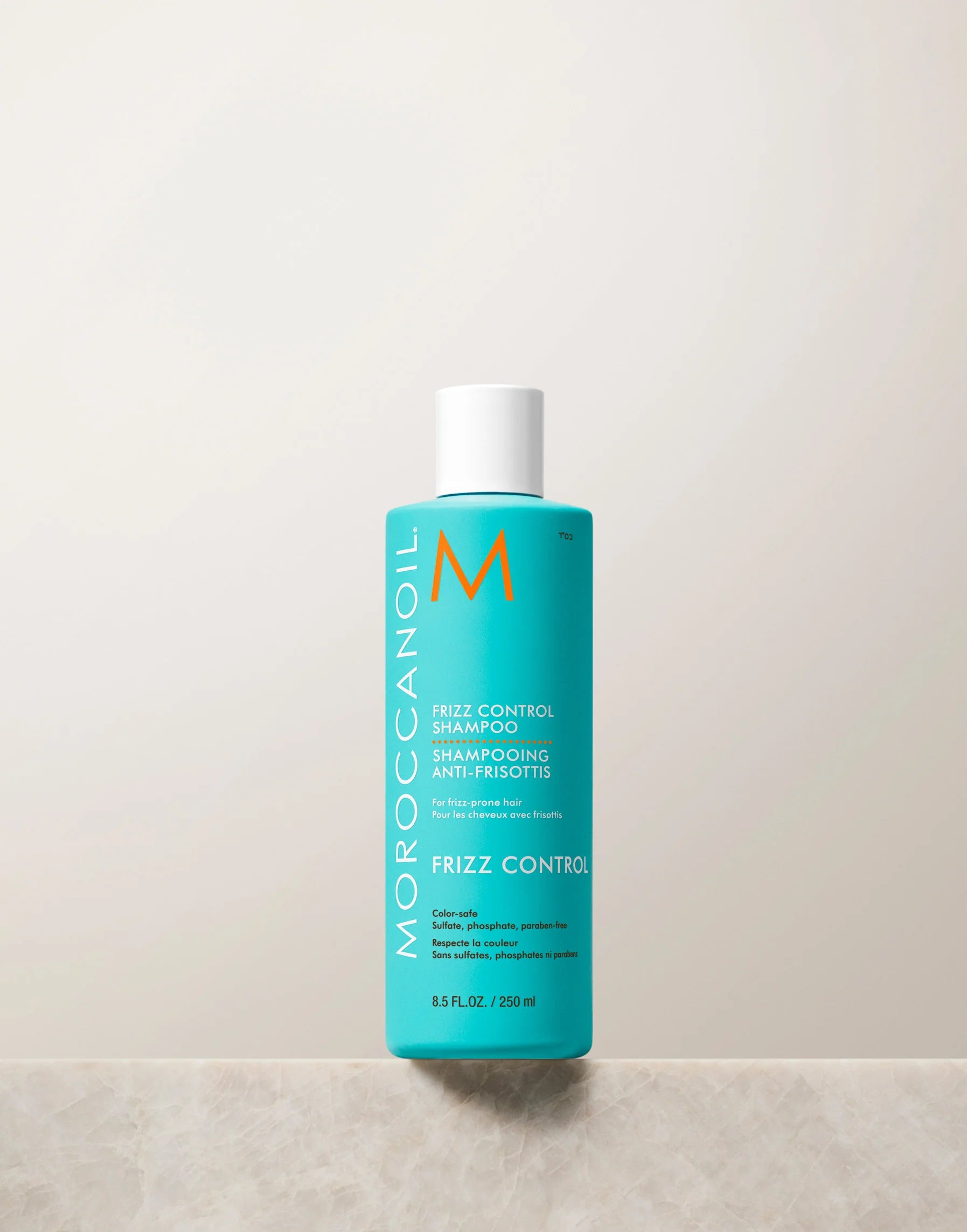 Gentle shampoo (MoroccanOil Frizz Control Shampoo)